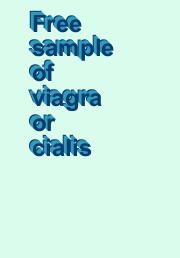 cialis free sample