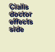 cialis side effects